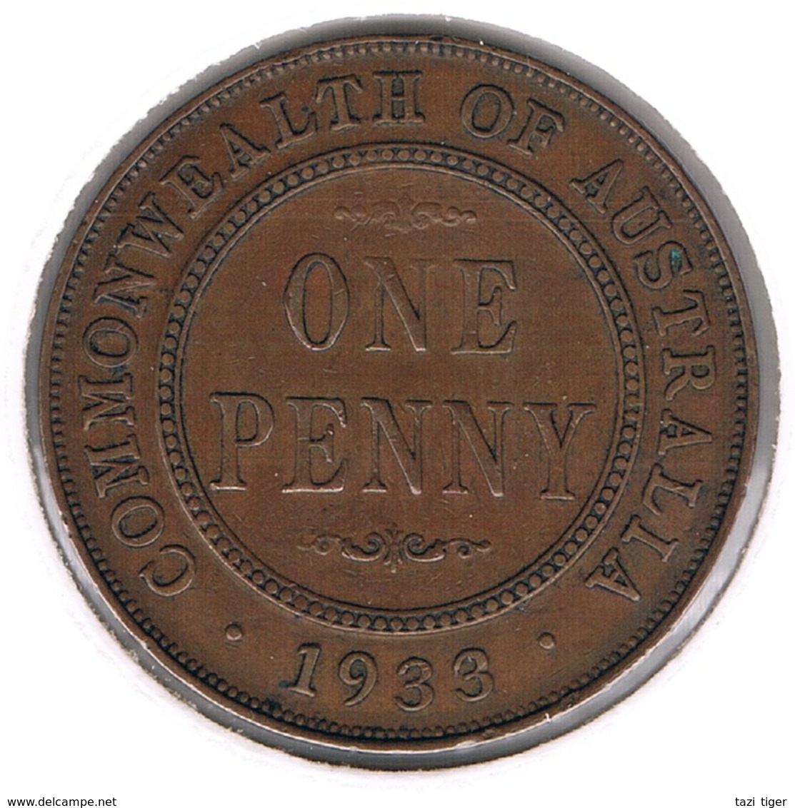 AUSTRALIA • 1932/33 Overdate • Penny • Fine Condition - Penny