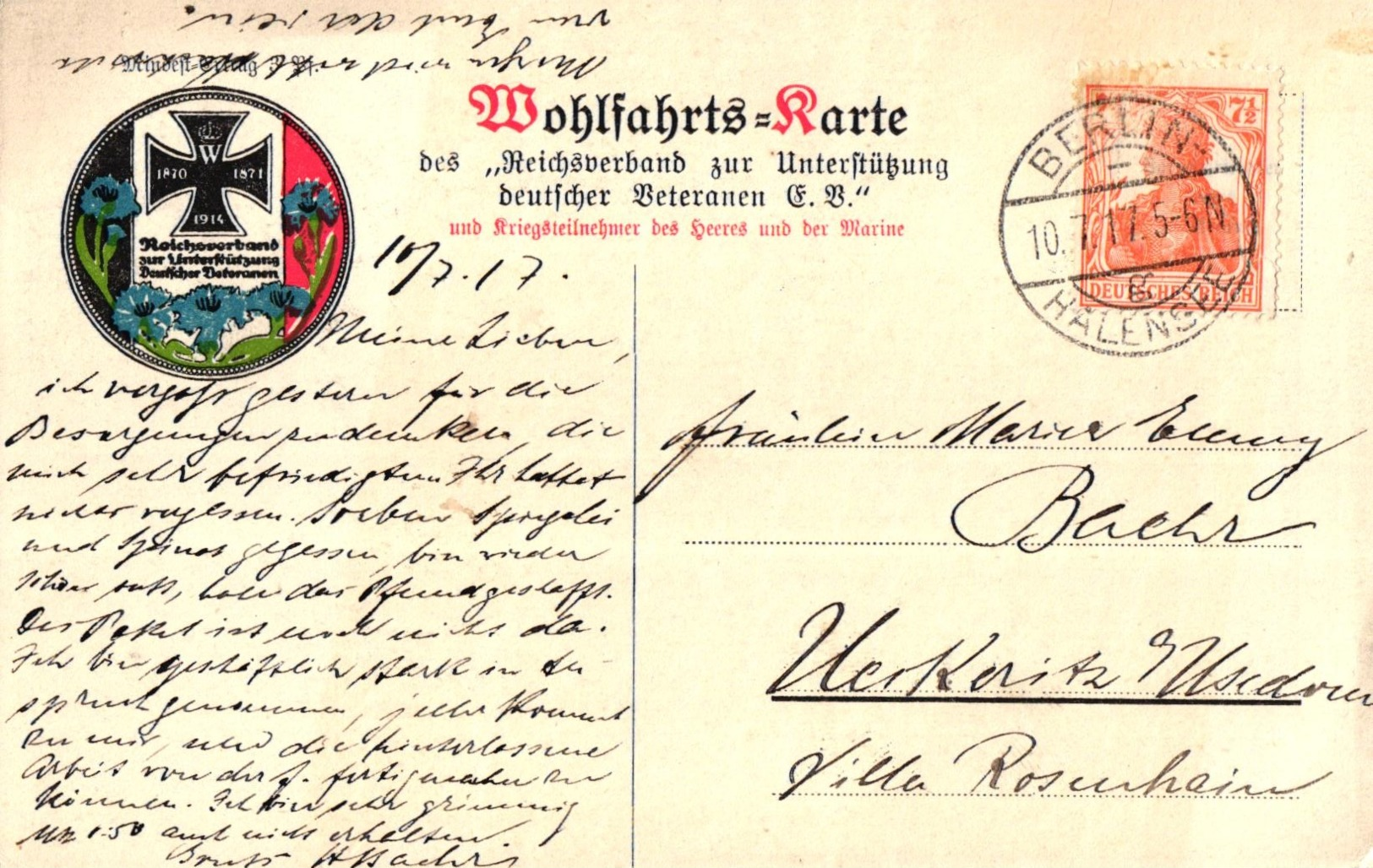 Ernst Ludwig V.Hessen ..-alte Karte ....  ( Ke5845  ) Siehe Scan - Case Reali