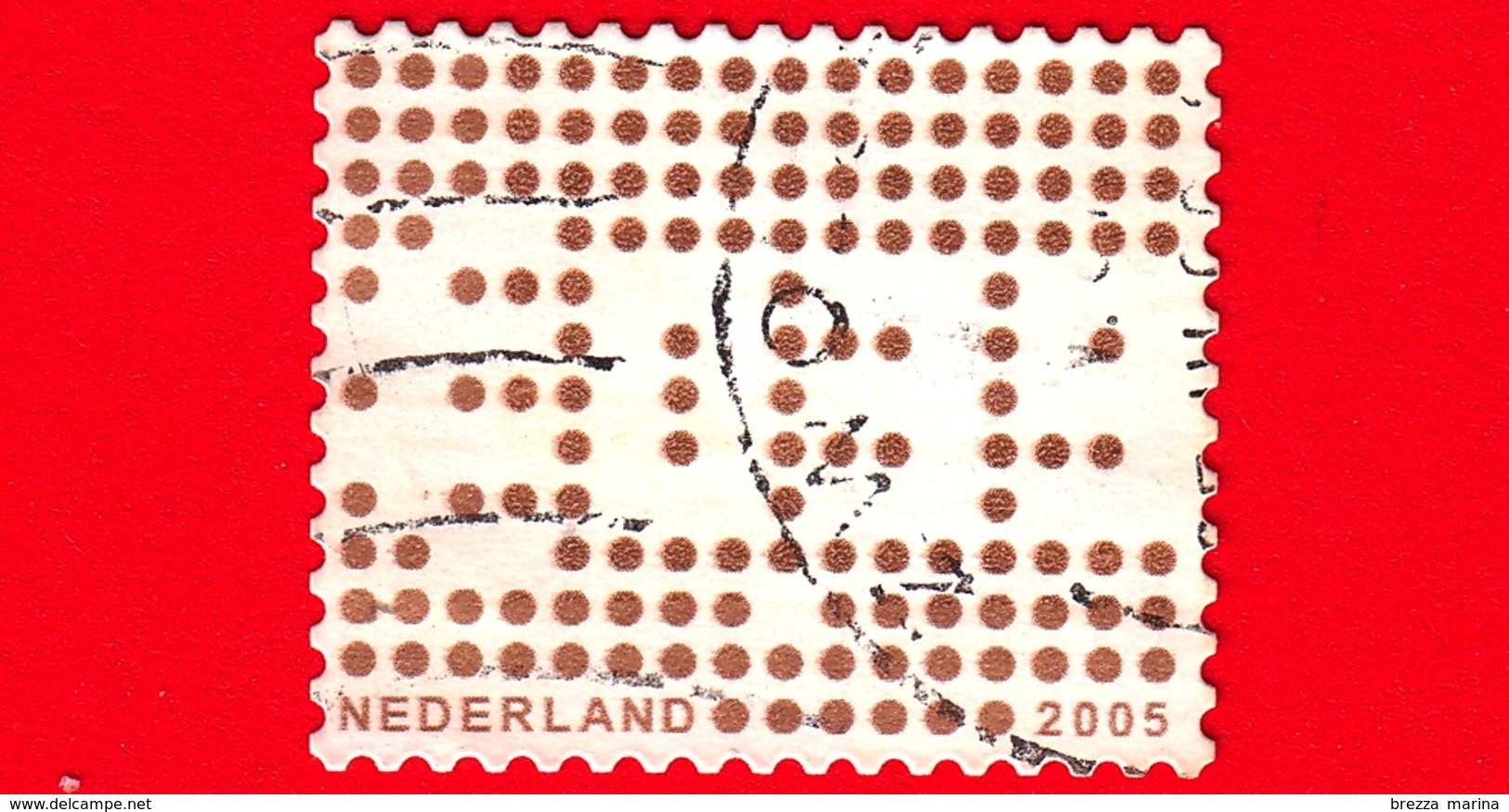 OLANDA - Nederland - Usato - 2005 - Numeri - Cifra - Business Stamps - 0.39 - Usati