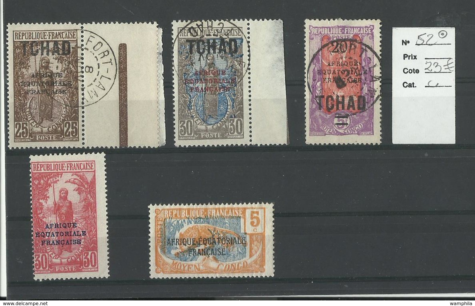 Tchad, Semi Modernes 3 Obl. 2 Neufs, Voir Scann Et Description - Used Stamps