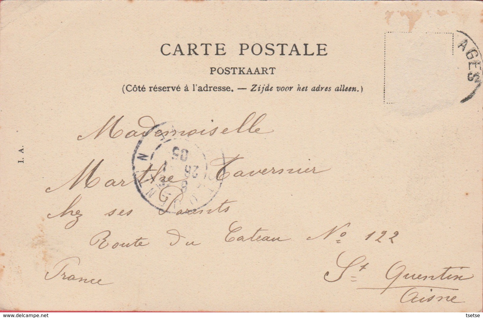Pâturages  - Eglise Notre-Dame Auxiliatrice - 1905 ( Voir Verso ) - Colfontaine
