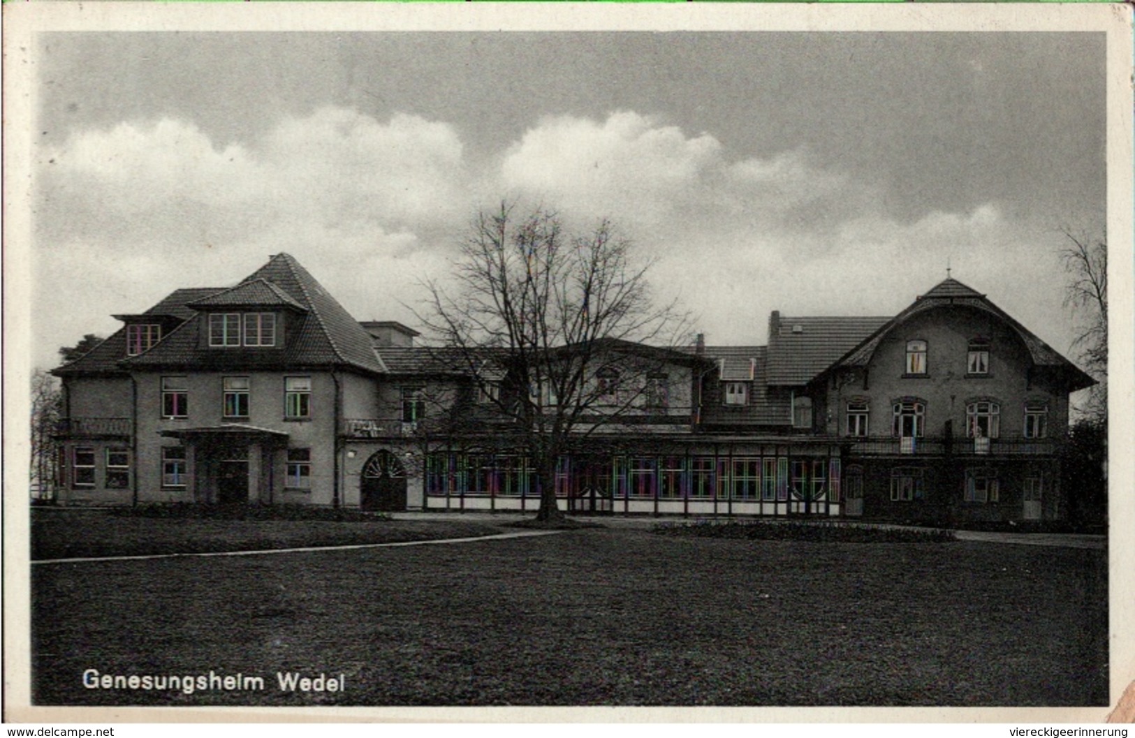 !  Alte Ansichtskarte Aus Wedel, Genesungsheim, 1933 - Wedel