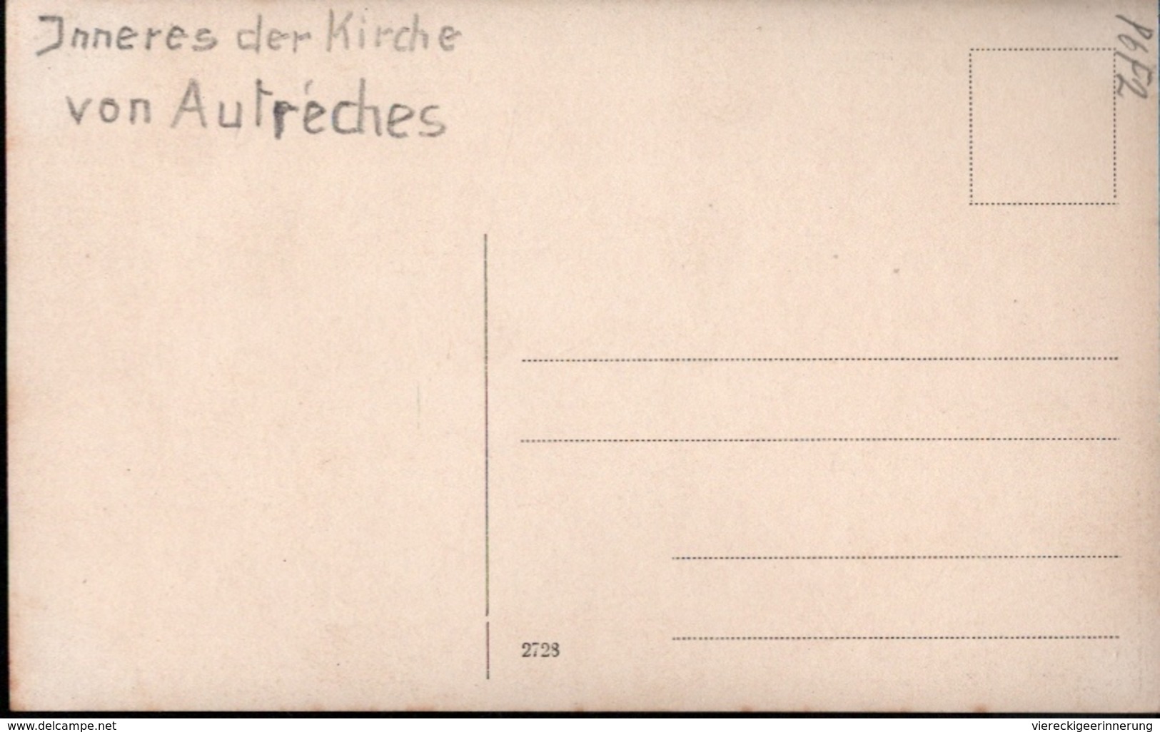 !  Seltene Echtfotokarte 1914-1918, 1. Weltkrieg, Rare Allemagne Photocard Autreches, Kirche, Oise, Guerre 14-18, Foto - Sonstige & Ohne Zuordnung
