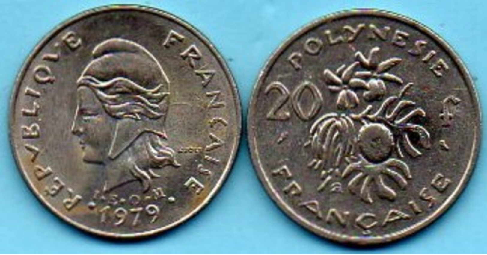 R13/ FRENCH  POLYNESIE  20 Francs 1979 - Polynésie Française