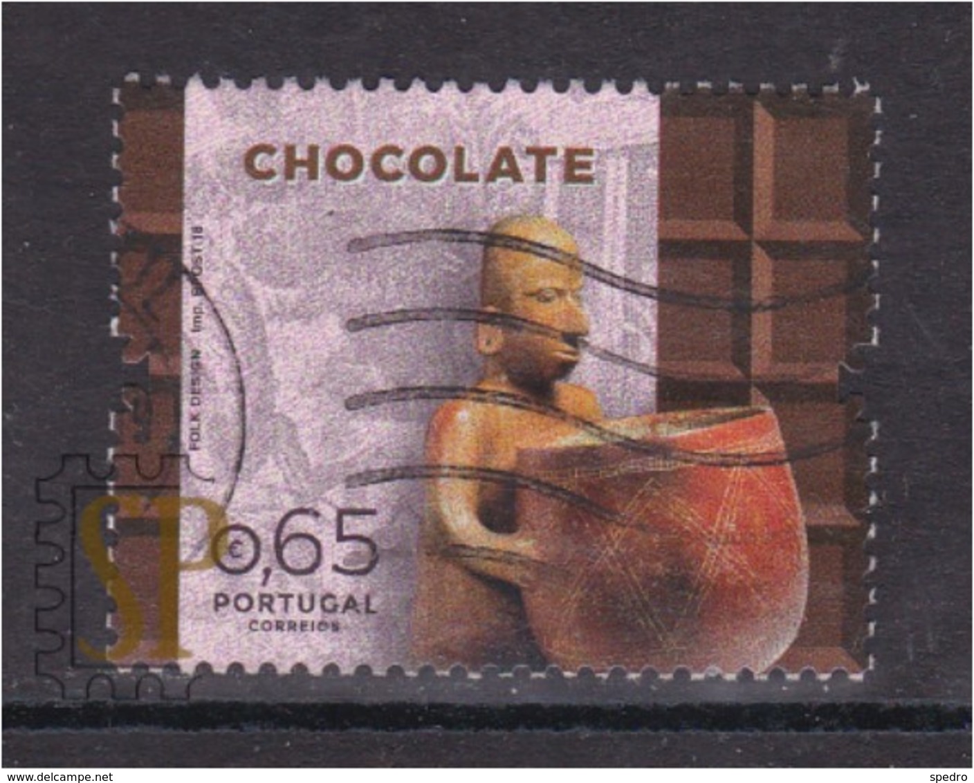 Portugal 2018 Chocolate Chocolat Schokolade Cioccolato Belgian Post Food Alimentazione Essen Nourriture Bpost - Alimentation