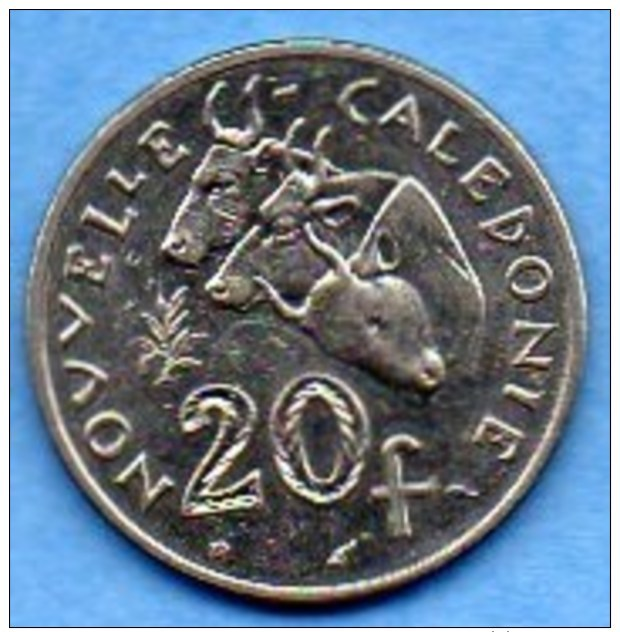 R13/ NEW CALEDONIA 20 Francs 1983 NOUVELLE CALEDONIE - Nouvelle-Calédonie