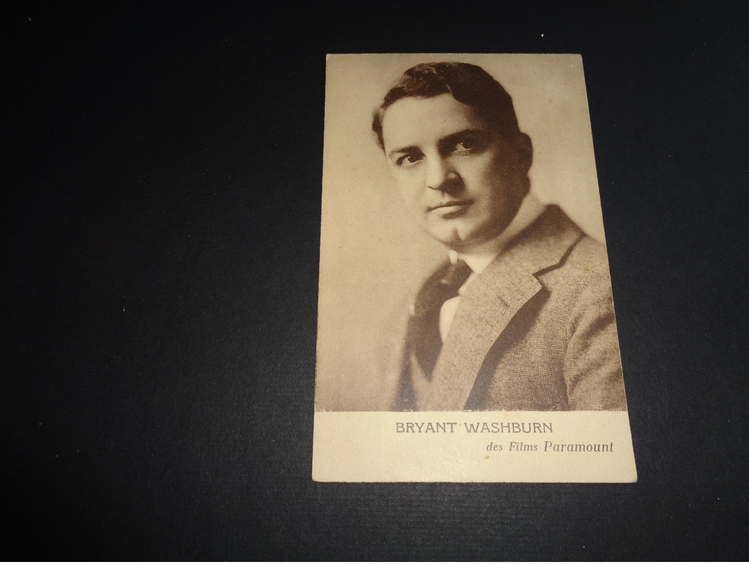 Artiste ( 136 )  Acteur De Cinema  Ciné  Film  Filmster  :  Bryant Washburn - Schauspieler