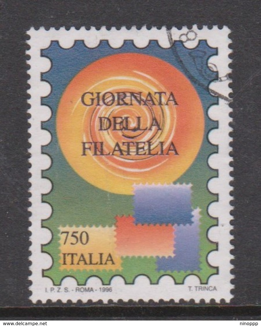 Italy Republic S 2247 1996 ,Philately Day ,used - 1991-00: Usati