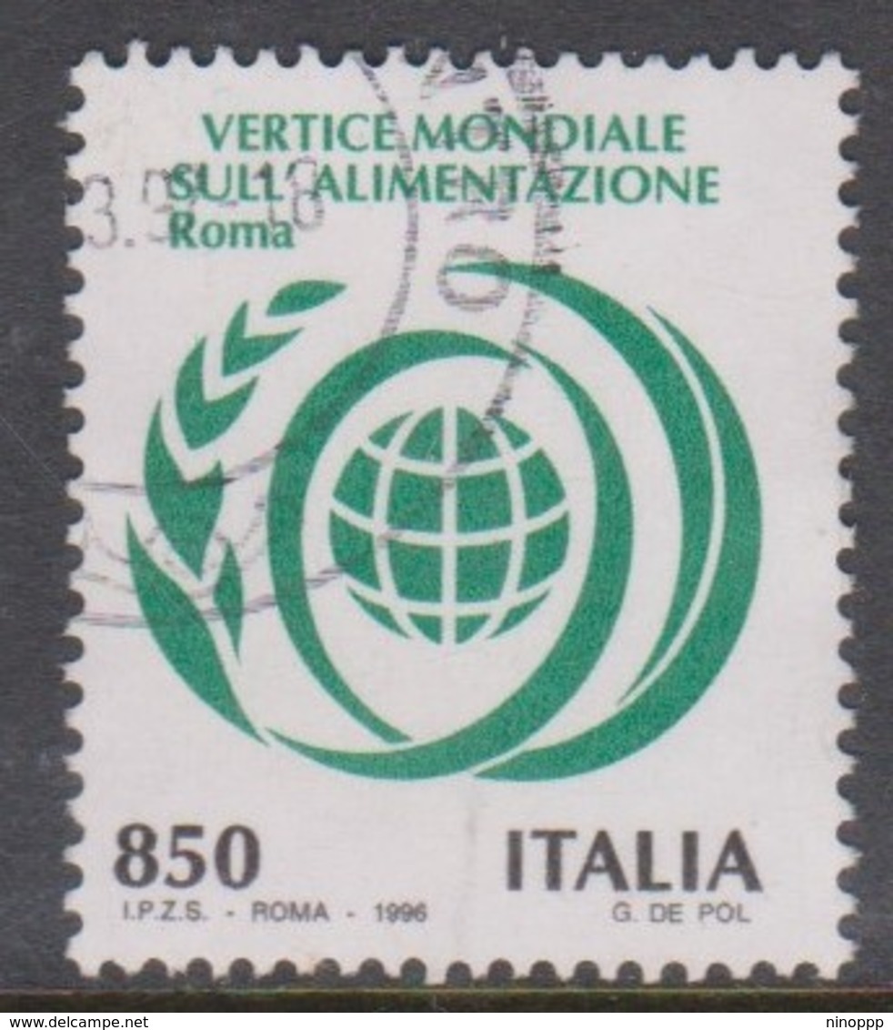 Italy Republic S 2251 1996 World Food Day ,used - 1991-00: Used