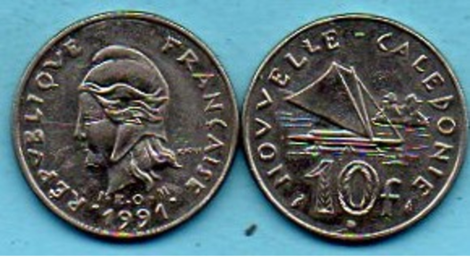 R13/ NEW CALEDONIA 10 Francs 1991 NOUVELLE CALEDONIE - Nouvelle-Calédonie