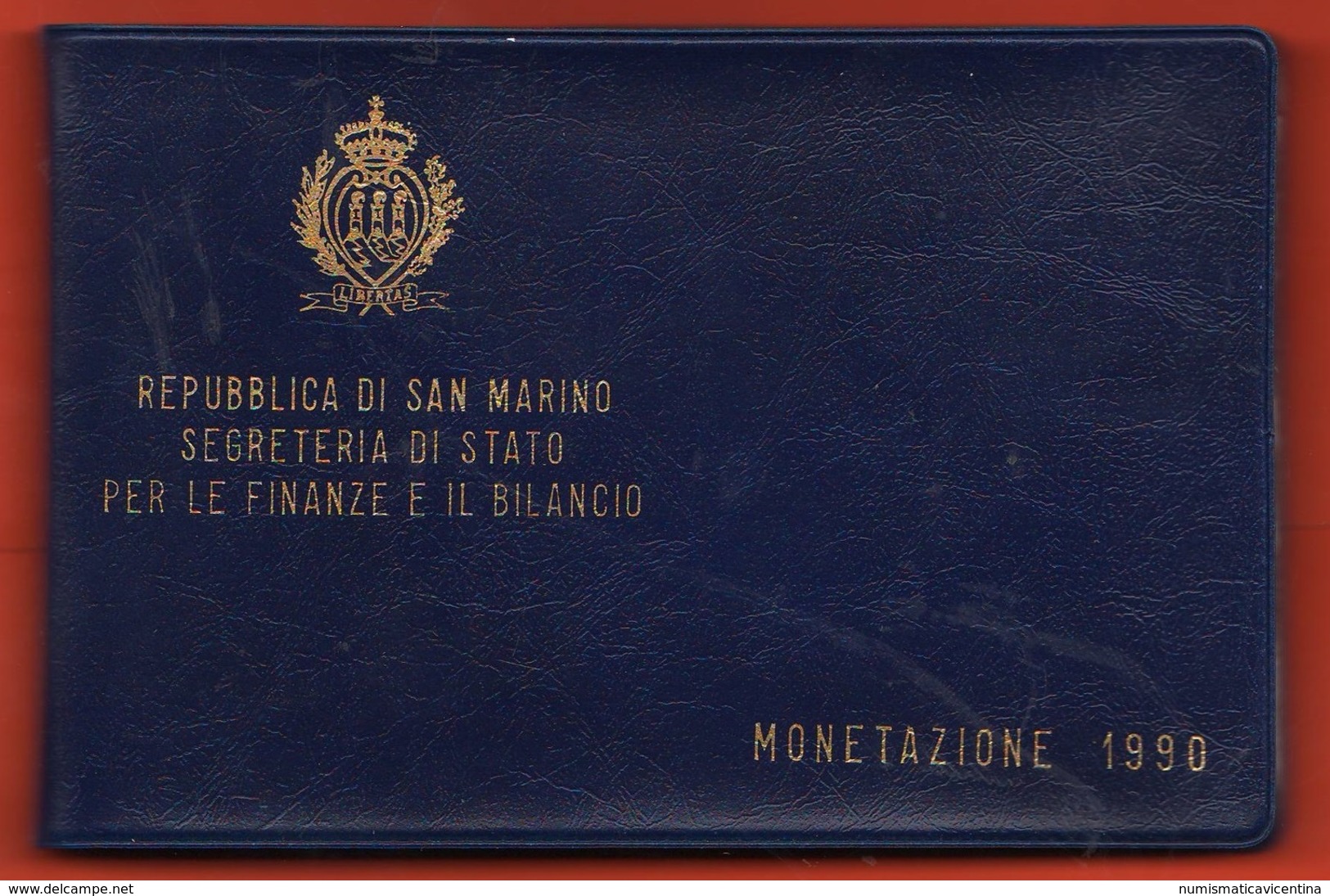 San Marino 1990 Serie Divisionale 10 Monete - San Marino