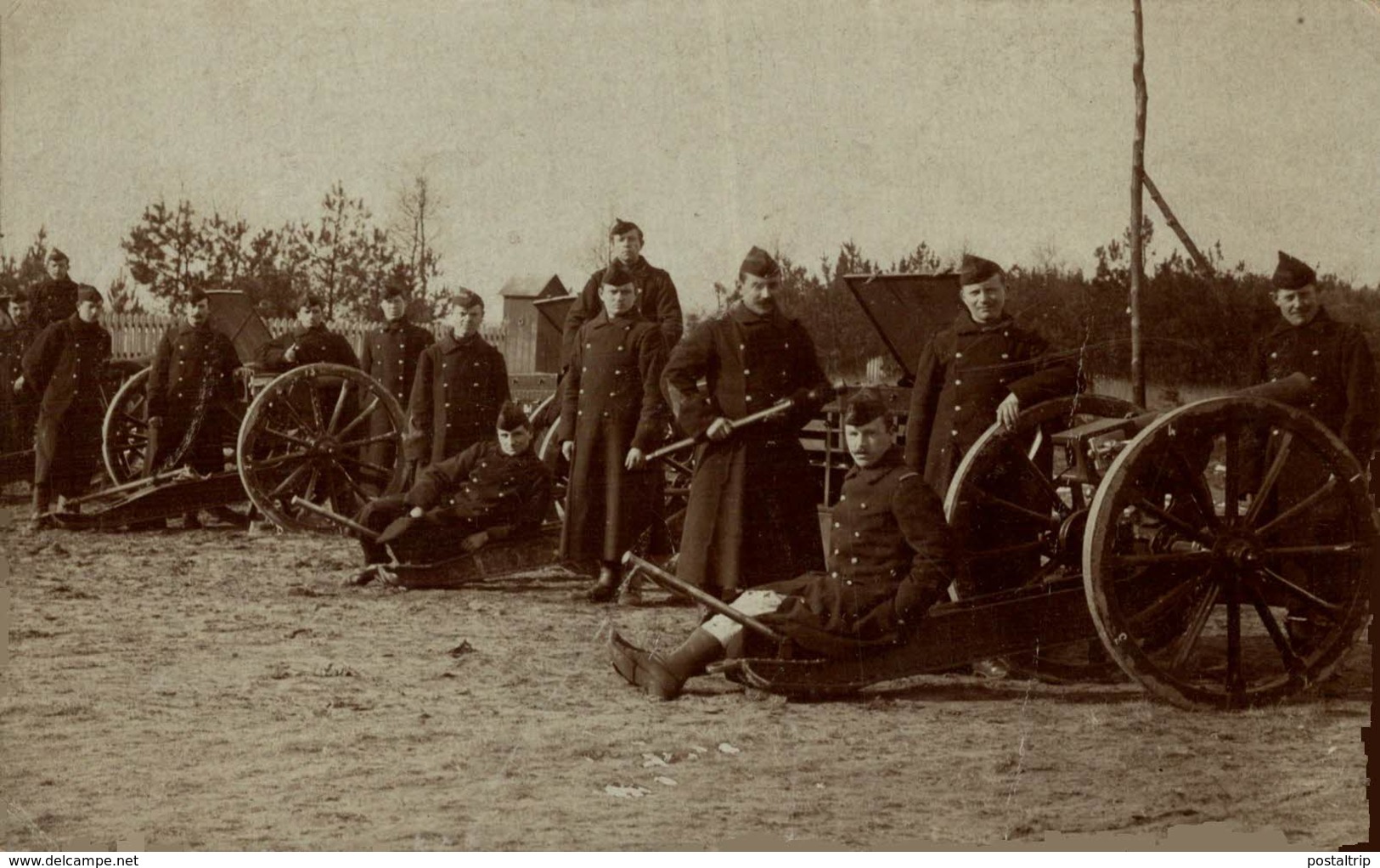 CARTE PHOTO FOTO POSTAL RPPC ARMEE MILITAR - Régiments