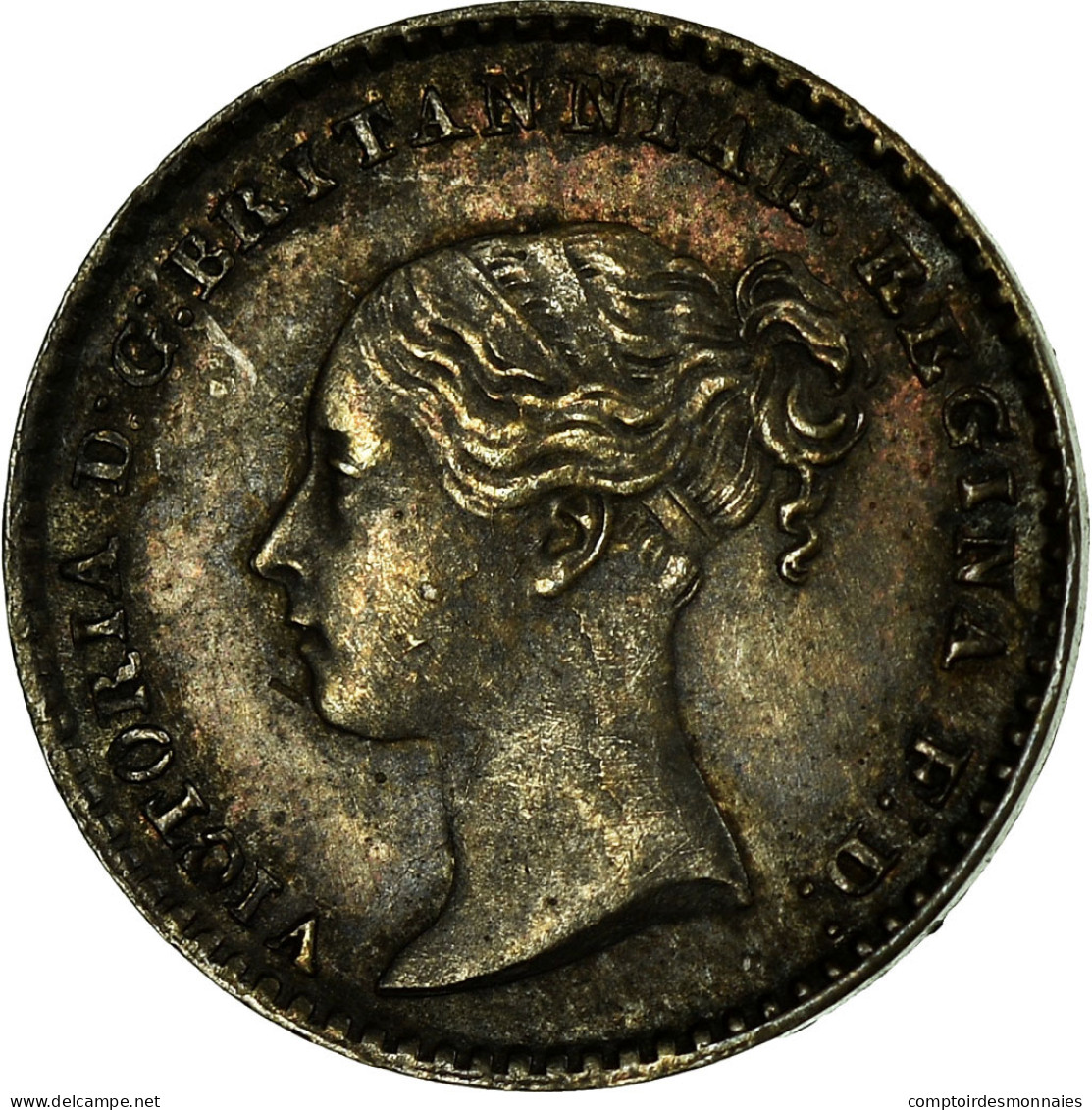 Monnaie, Grande-Bretagne, Victoria, Penny, 1877, SUP, Argent, KM:727 - D. 1 Penny