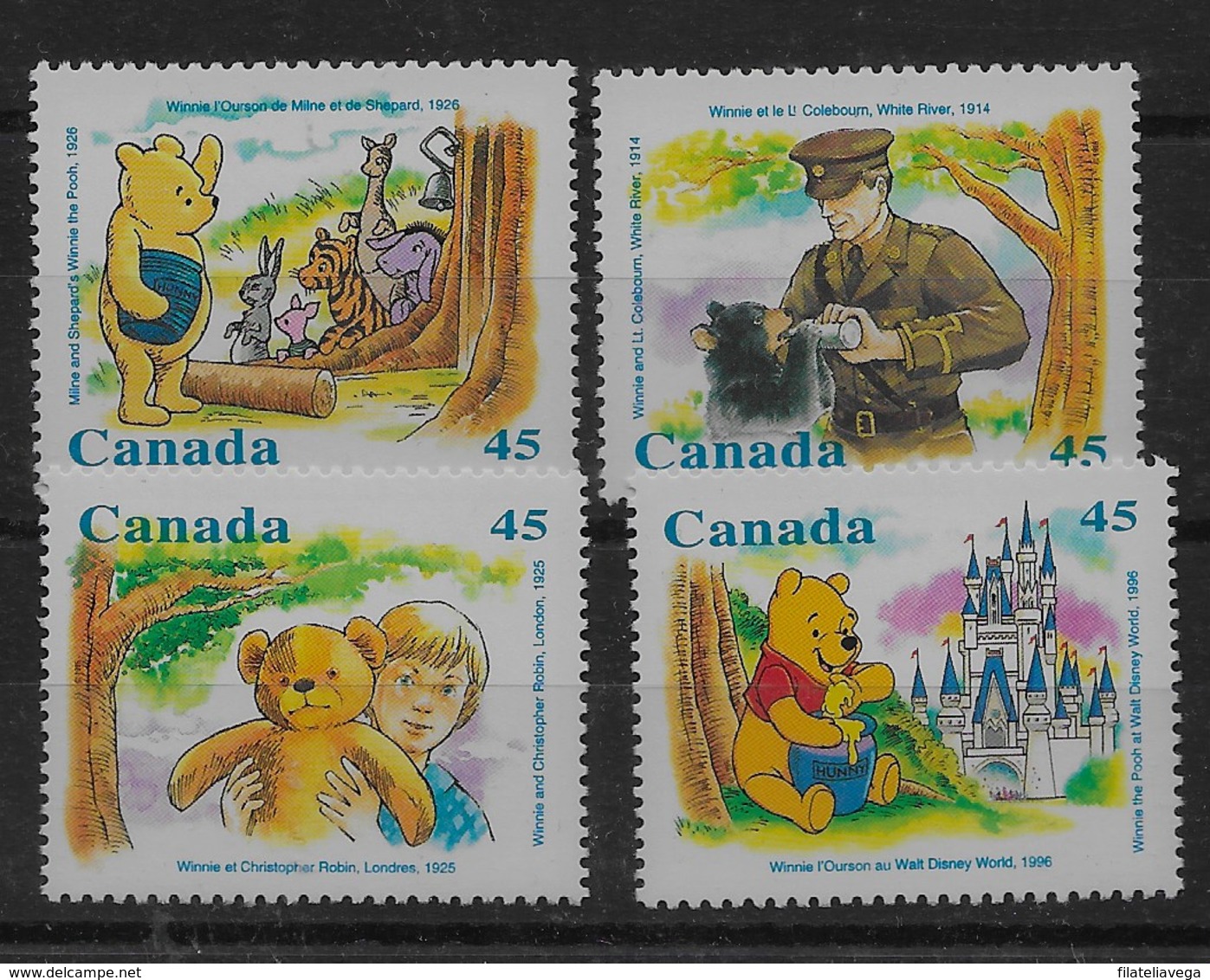 Serie De Canadá Nº Yvert 1496/99 ** - Nuevos