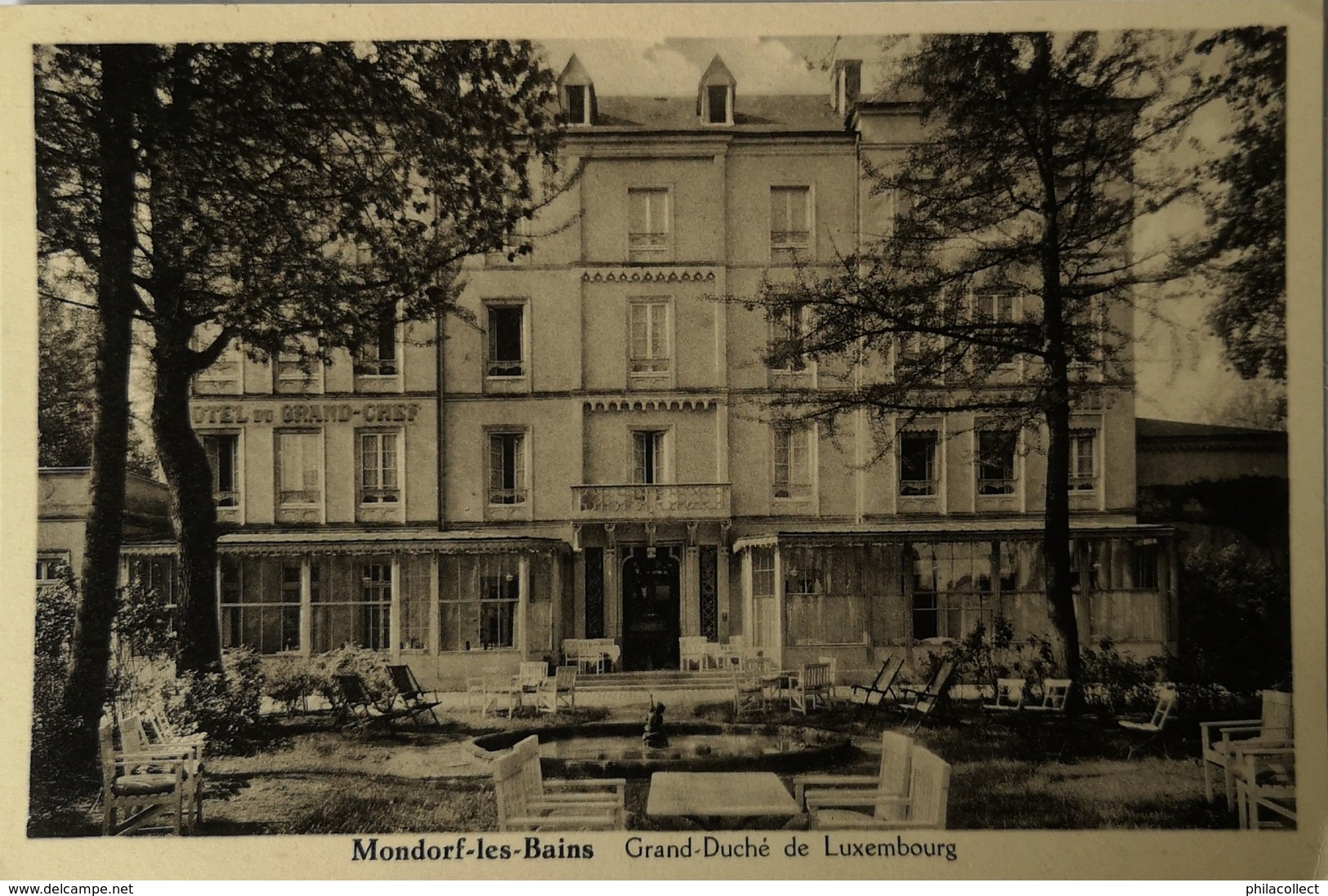 Mondorf Les Bains // Hotel Du Grand Chef 1938 - Mondorf-les-Bains