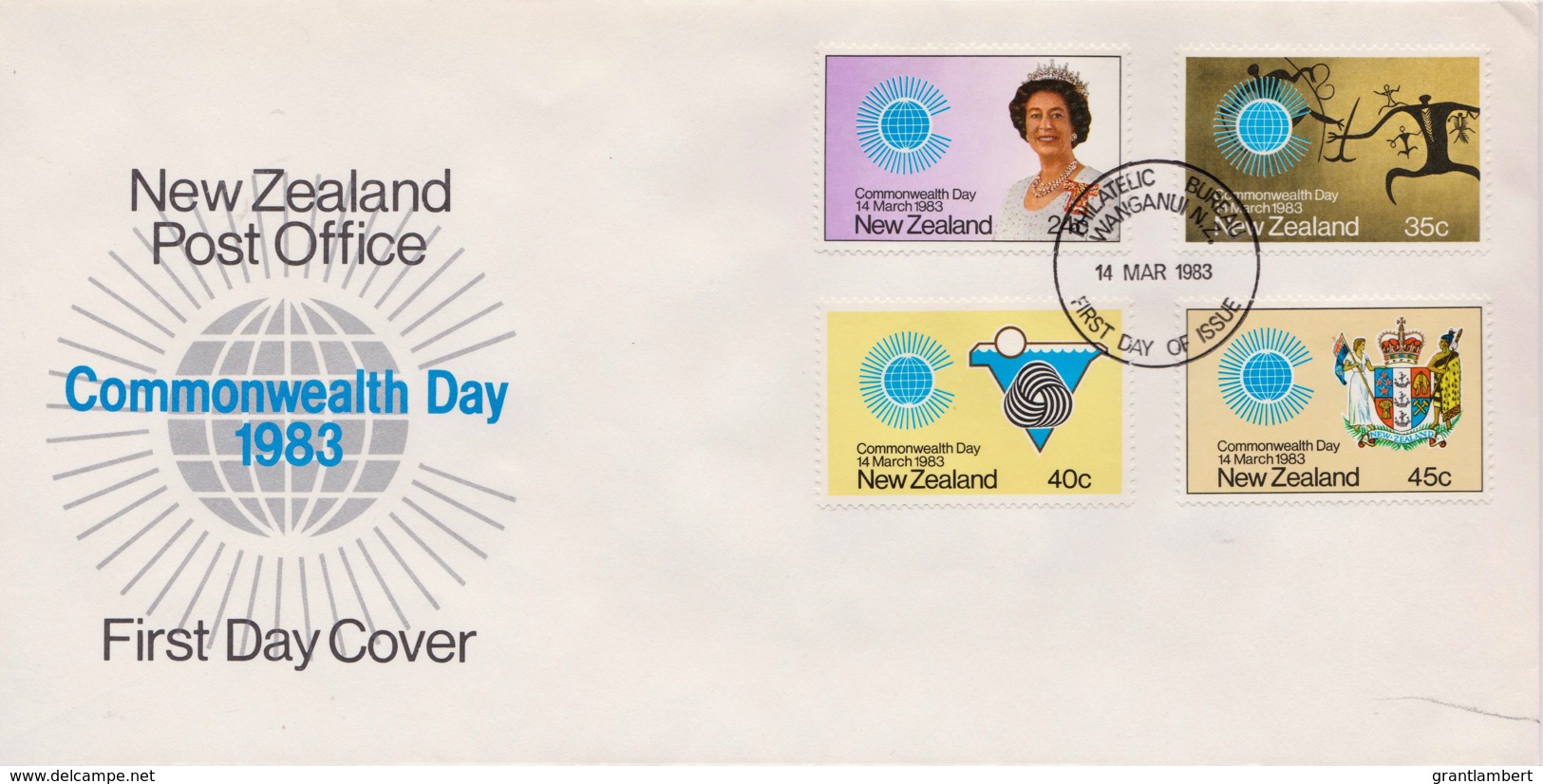 New Zealand 1983 Commonwealth Day FDC - FDC