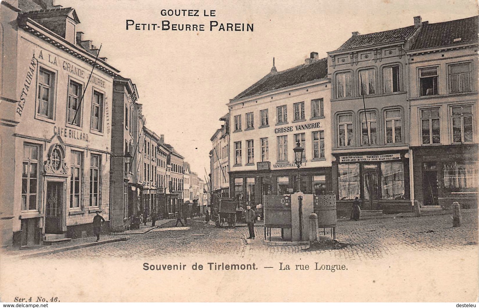 La Rue Longue Souvenir De Tirlemont Tienen - Tienen