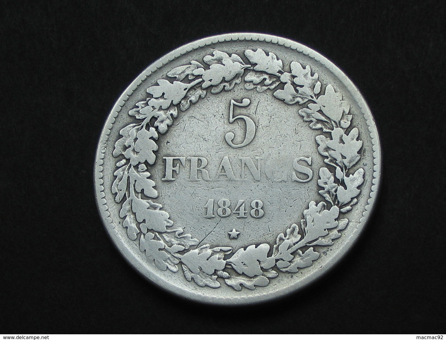 5 Francs 1948 - BELGIQUE - LEOPOLD PREMIER ROI DES BELGES     **** EN ACHAT IMMEDIAT **** - 5 Francs