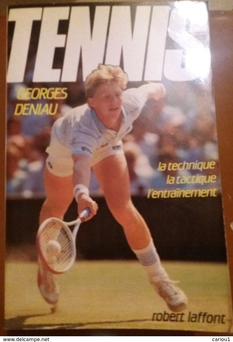 C1  Deniau TENNIS Technique Tactique Entrainement 1986 ILLUSTRE - Boeken