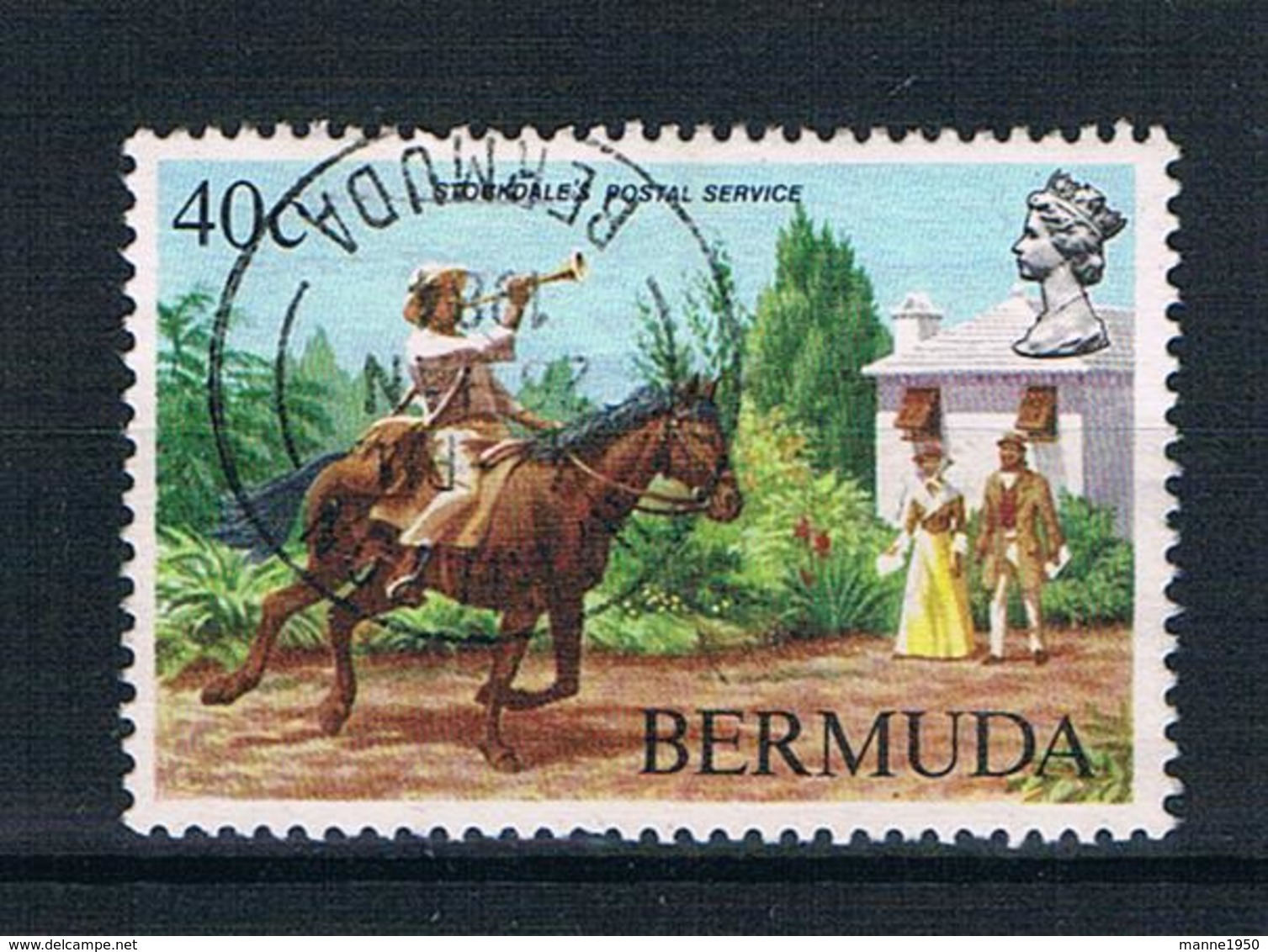 Bermuda 1984 Pferde Mi.Nr. 436 Gestempelt - Bermuda