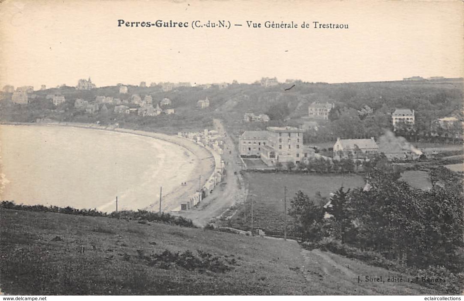 Perros-Guirec Et Ploumanach      22      Vue Générale De Trestraou    8   (voir Scan) - Perros-Guirec