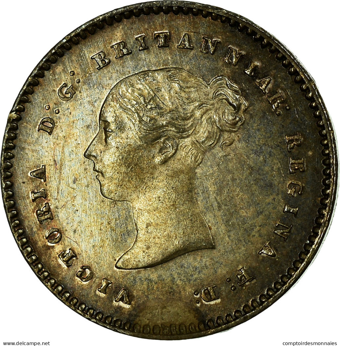 Monnaie, Grande-Bretagne, Victoria, 2 Pence, 1874, SPL, Argent, KM:729 - E. 1 1/2 - 2 Pence