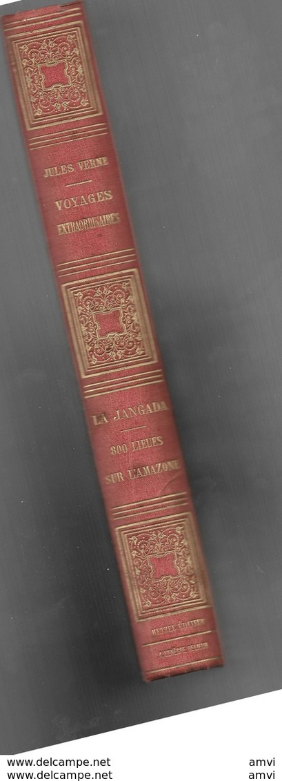 La Jangada, 800 Lieues Sur L'Amazone - Jules Verne - Edition Originale - - 1801-1900