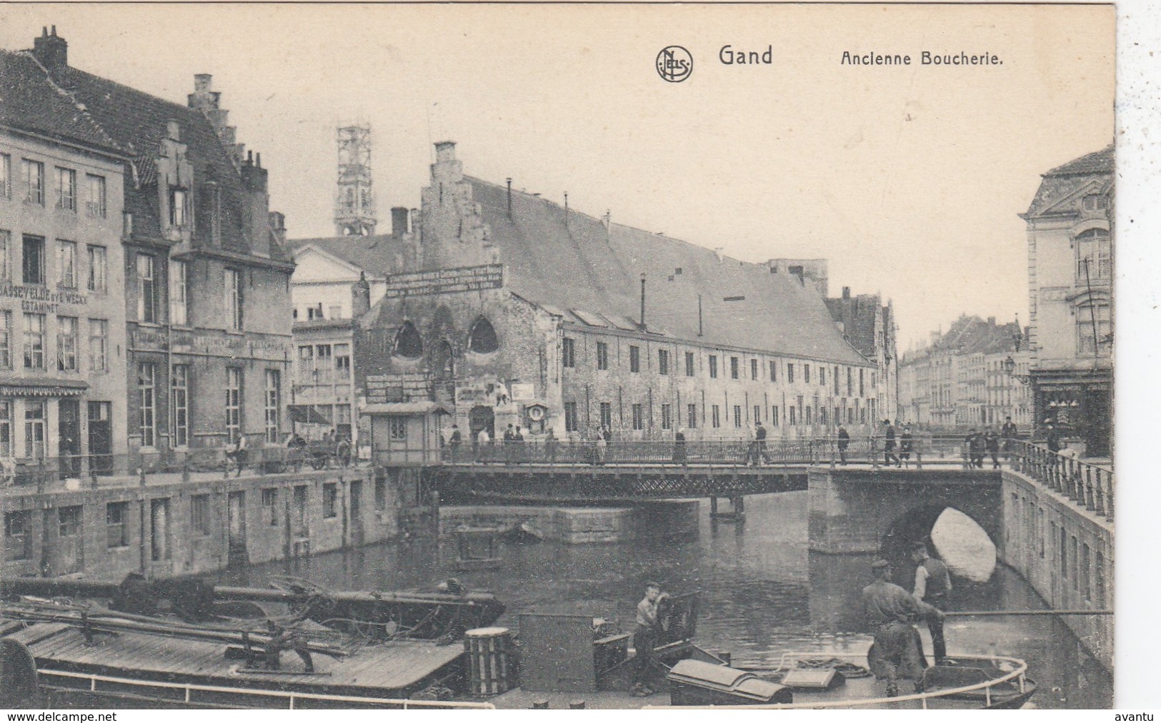 GENT / OUD VLEESHUIS / DE BRUG / BINNENSCHIP / ANIMATIE - Gent