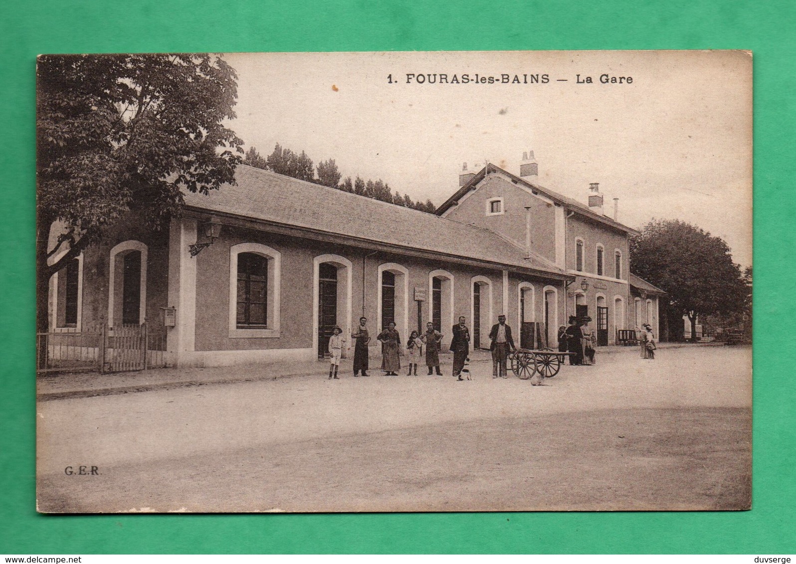 17 Charente Maritime Fouras Les Bains La Gare - Fouras-les-Bains