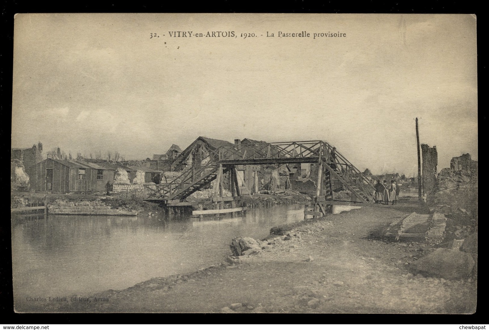 Vitry-en-Artois - La Passerelle Provisoire - Vitry En Artois