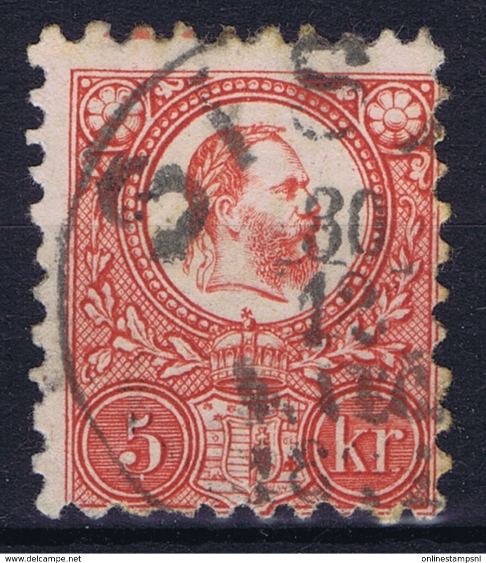 Hungary  Mi 3  Obl./Gestempelt/used   Sissak  Sizak Szisze - Usati