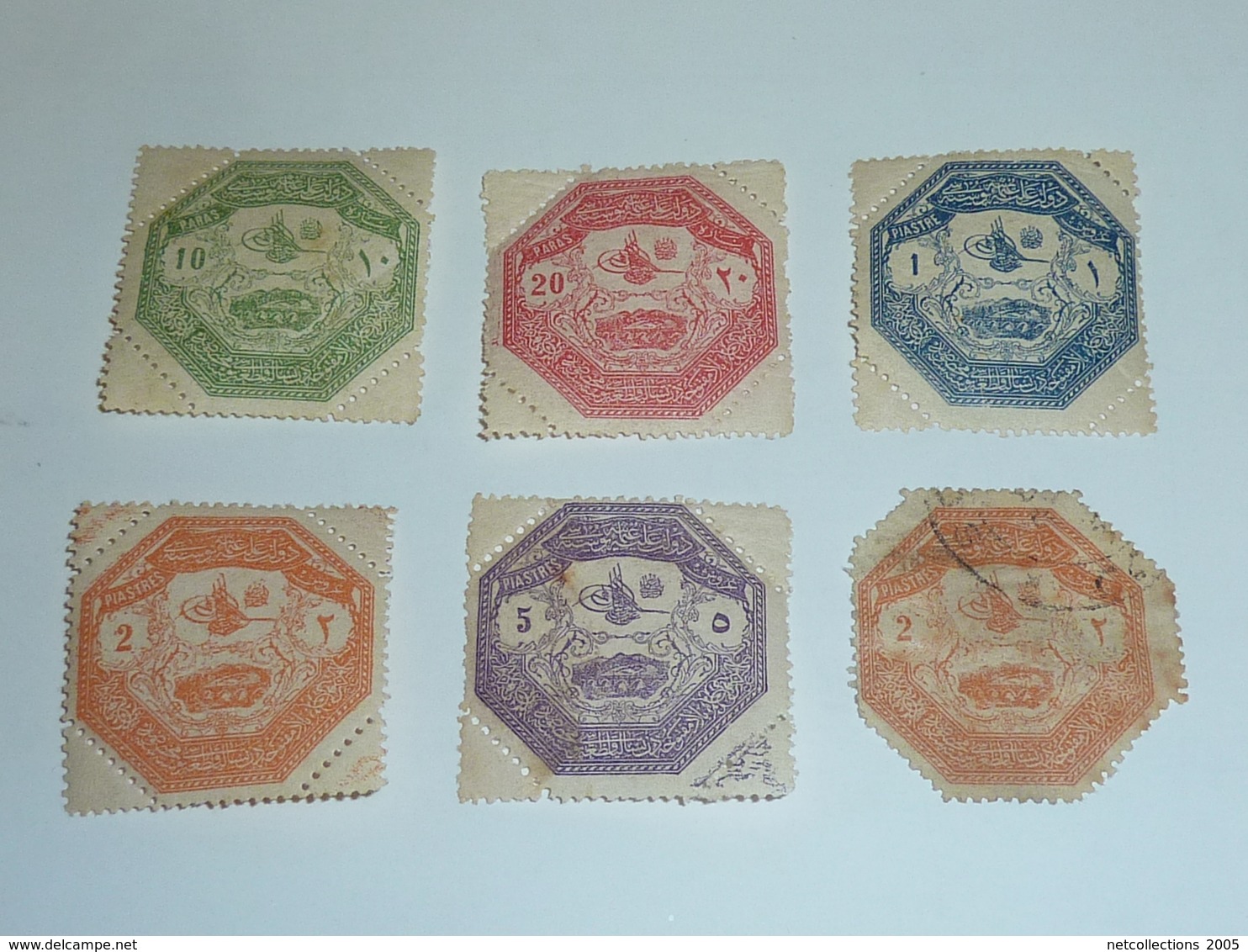 TIMBRES DE THESSALIE Du N°1 Au N°5 - ENSEMBLE DE 6 TIMBRES NEUF ET OBLITEREE  (C.V) - Local Post Stamps