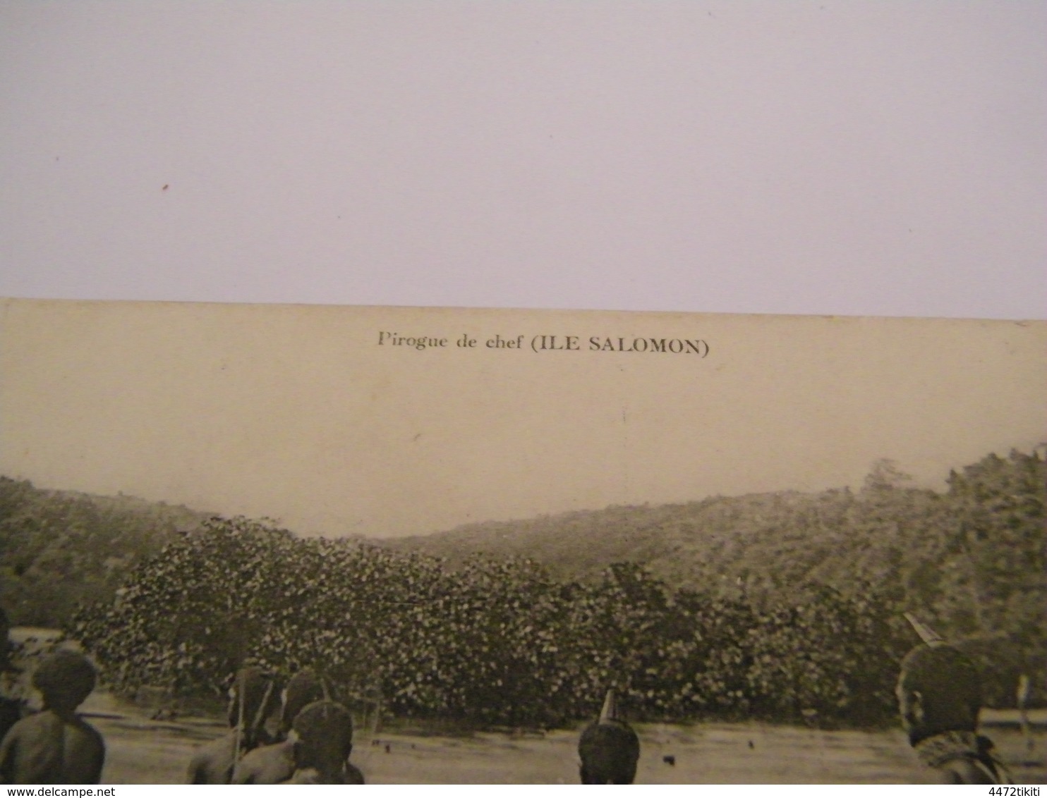 C.P.A.- Océanie - Ile Salomon - Tous Embarqués Dans La Pirogue D'un Chef - 1908 - SUP (CE 89) - Salomon