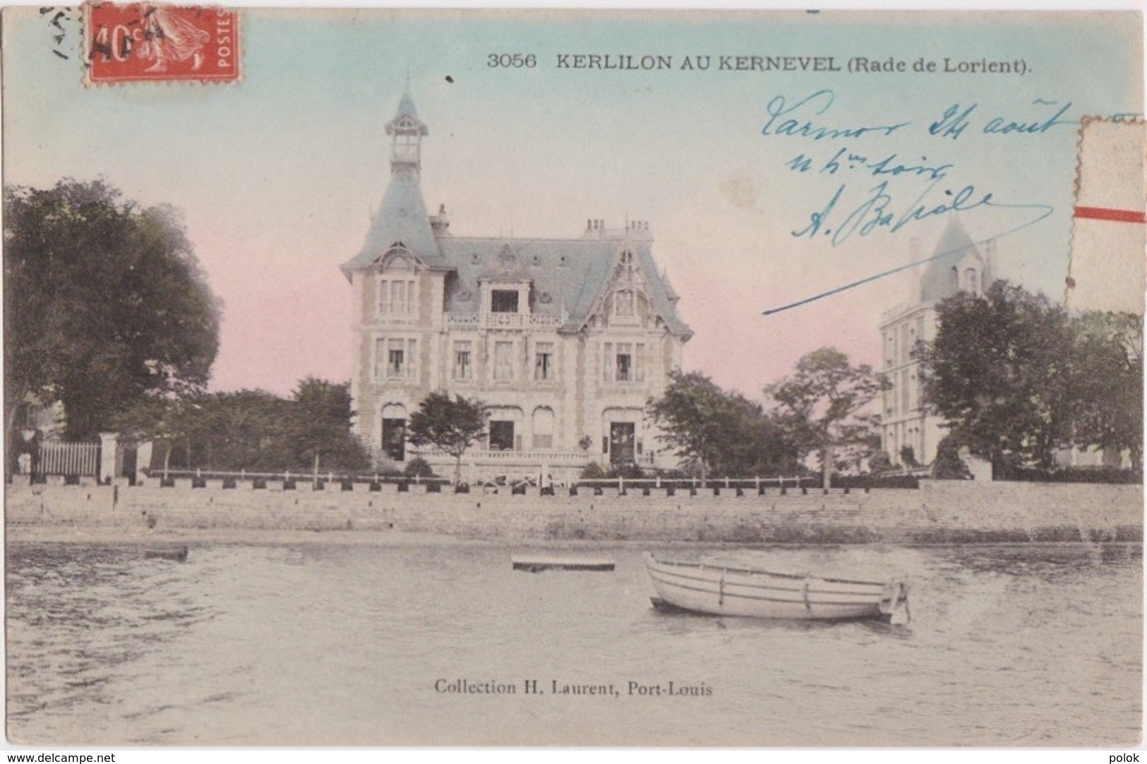 Bv - Cpa KERLILON Au KERNEVEL (Rade De Lorient) - Larmor-Plage