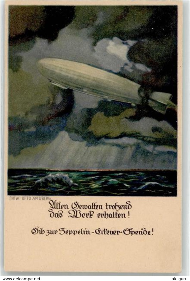 52491534 - Amtsberg, Otto Zeppelin-Erkener Spende - Dirigeables
