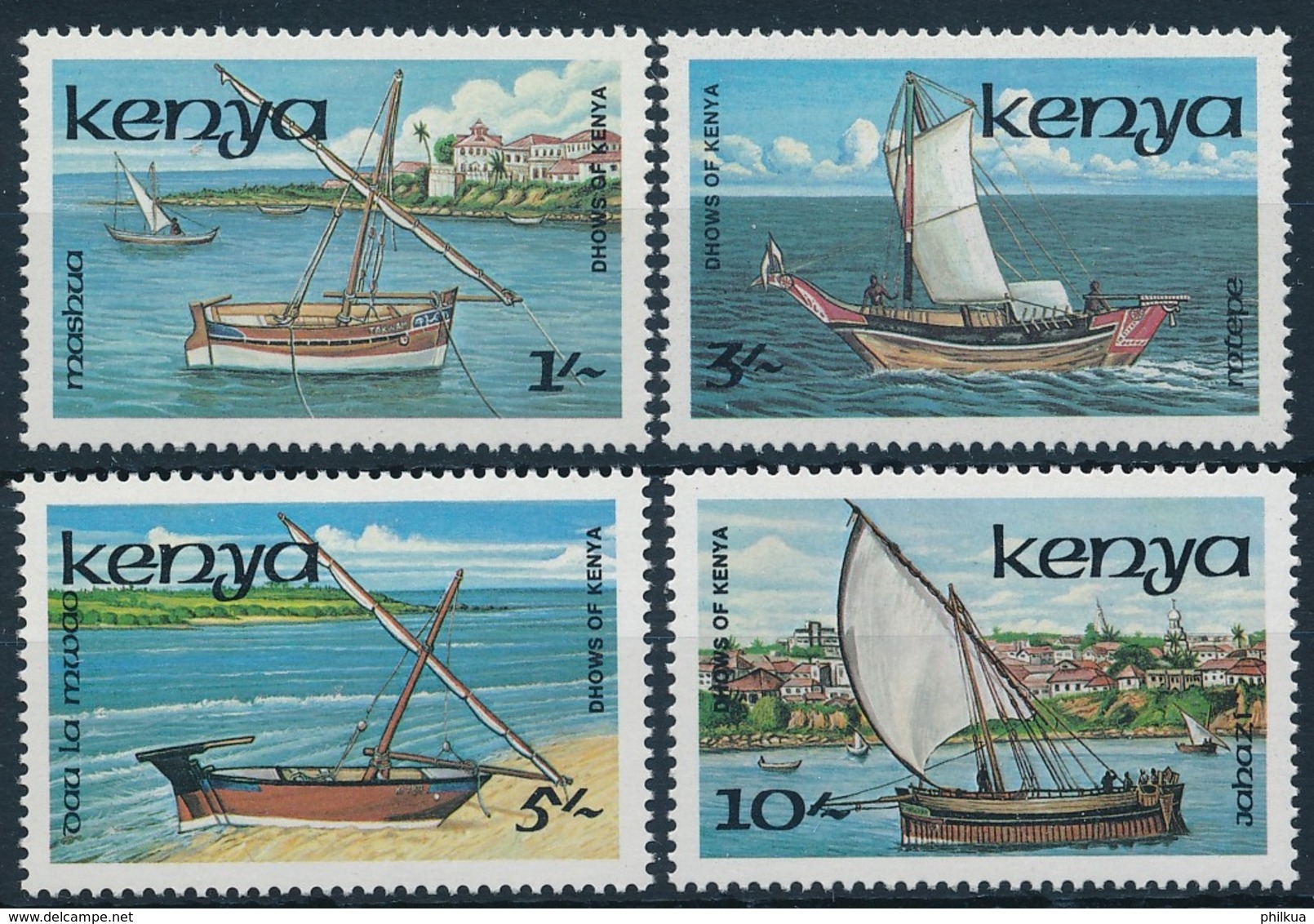 Kenya - Postfrisch/** - Schiffe, Seefahrt, Segelschiffe, Etc. / Ships, Seafaring, Sailing Ships - Maritime