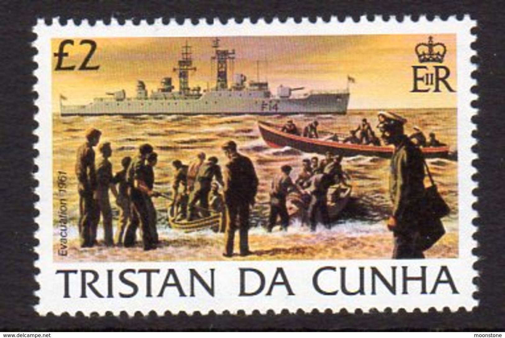 Tristan Da Cunha QEII 1983 Island History Definitives £2 Value, MNH, SG 360 - Tristan Da Cunha