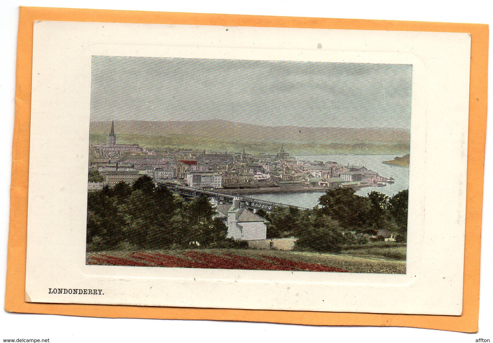 Londonderry N Ireland UK 1907 Postcard - Londonderry