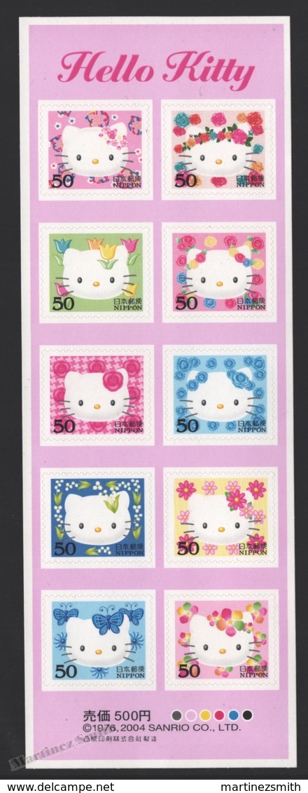 Japon - Japan 2004 Yvert 3478-87, Hello Kitty - 10 Adhesive Stamps - MNH - Neufs