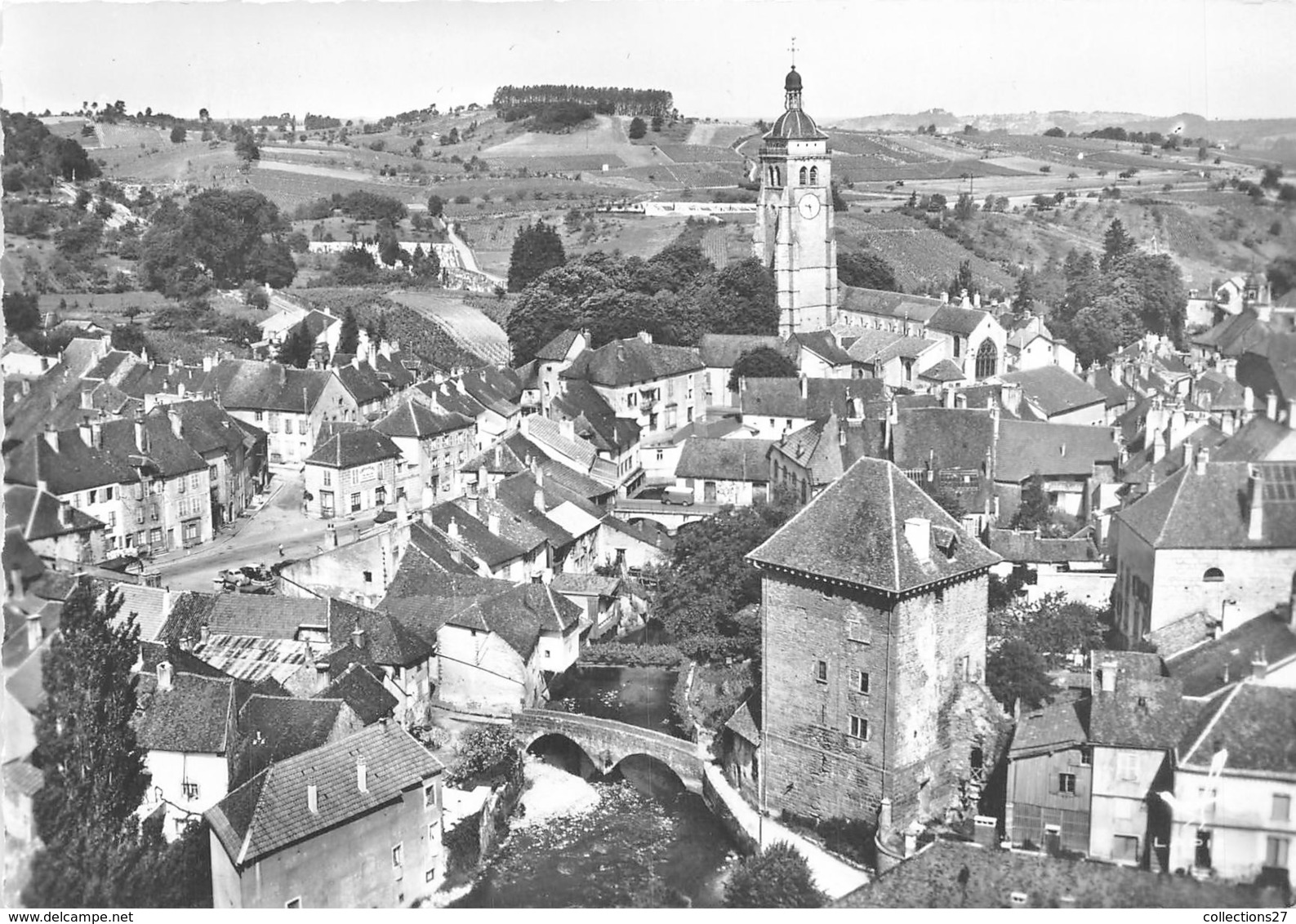 39-ARBOIS- LA TOUR GLORIETTE VUE DU CIEL - Arbois