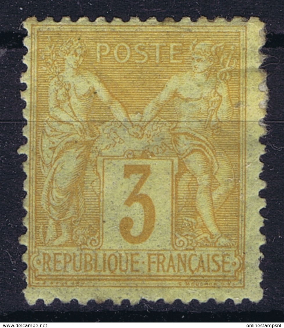 France Yv 86 Type II MH/* Flz/ Charniere - 1876-1898 Sage (Tipo II)