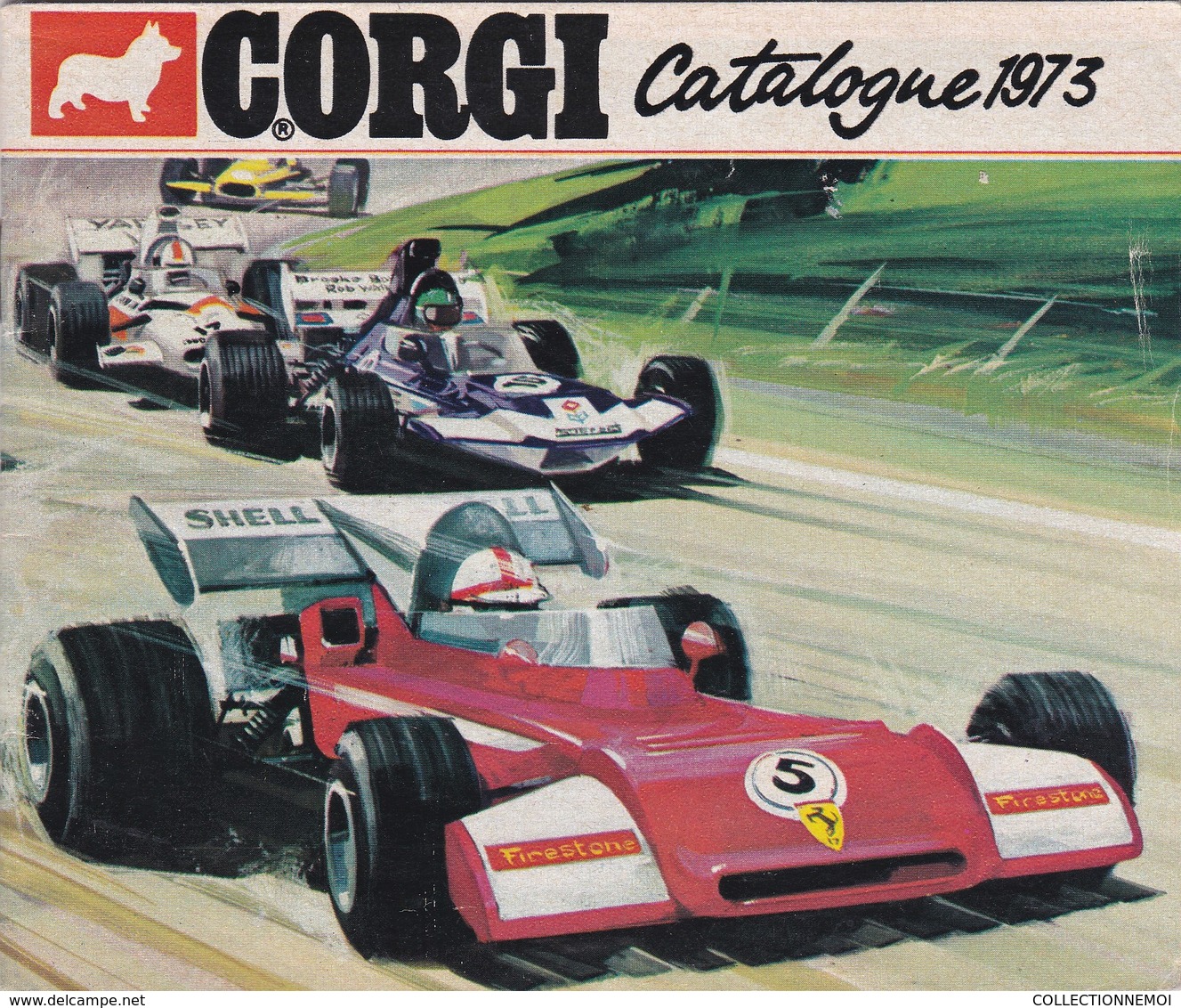 Catalogue Jouets "" CORGI 1973 "",surtout Voitures Et Camions ,complet 39 Pages (lot 54) - Andere & Zonder Classificatie