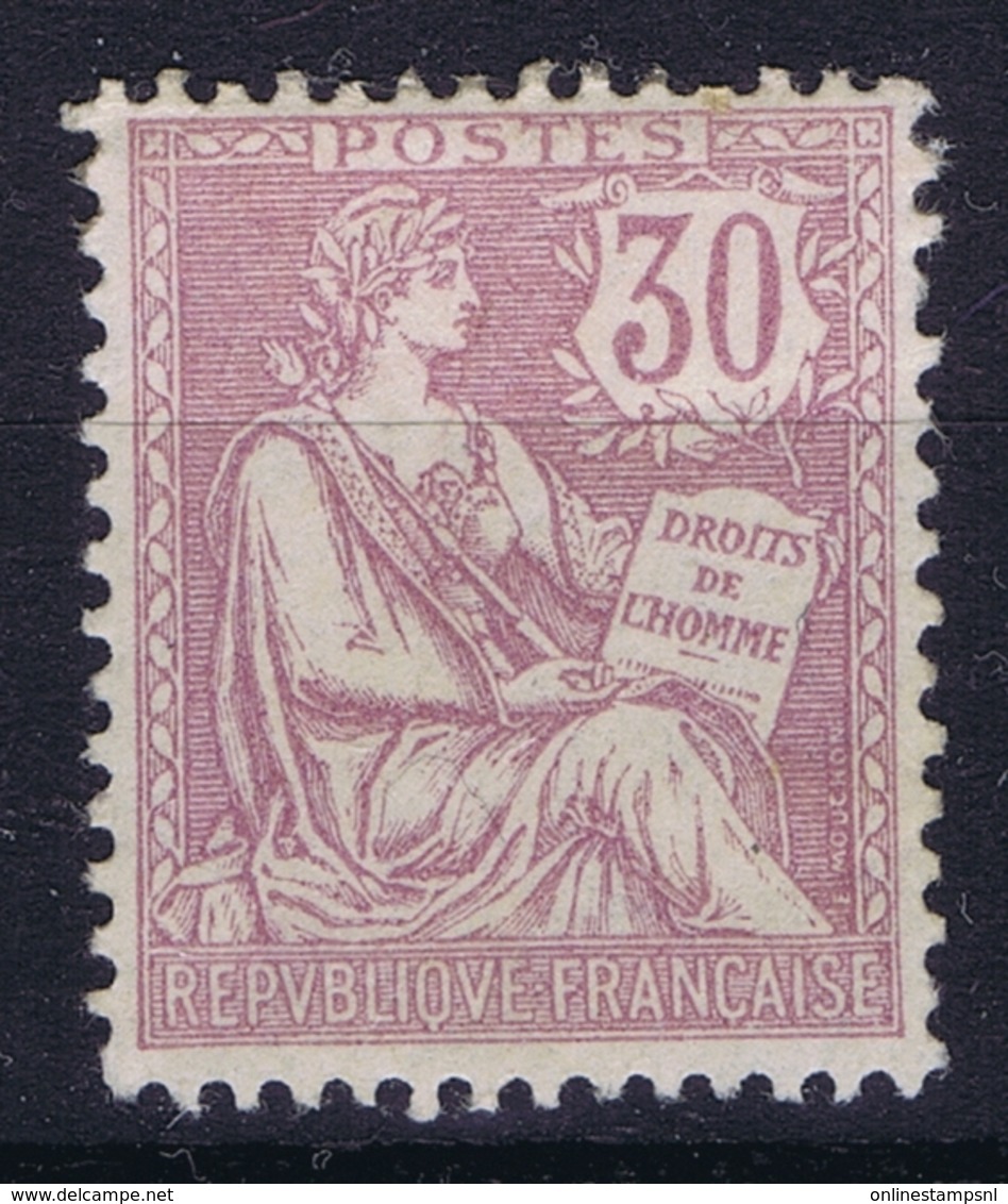 France Yv 128 MH/* Flz/ Charniere - 1900-02 Mouchon