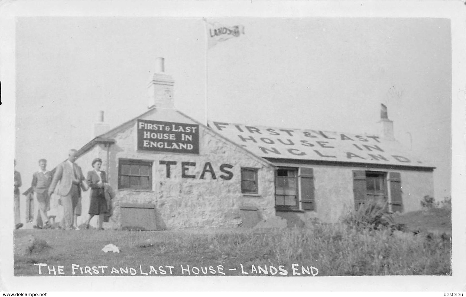 The First And Last House Land's End Photo Postcard - Land's End