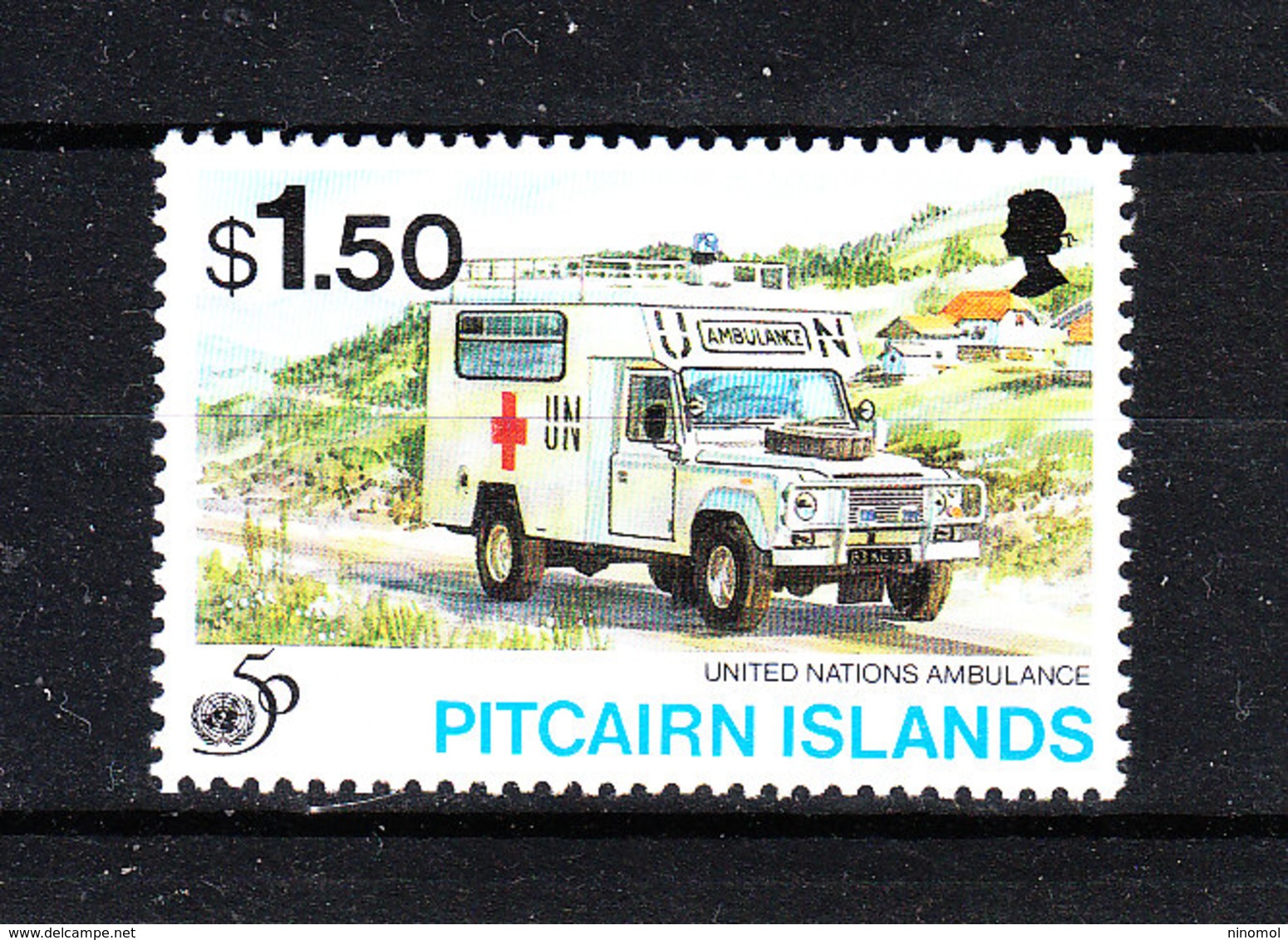 Pitcairn   -  1995.  Ambulanza Della Croce Rossa. Red Cross Ambulance. MNH - Croce Rossa