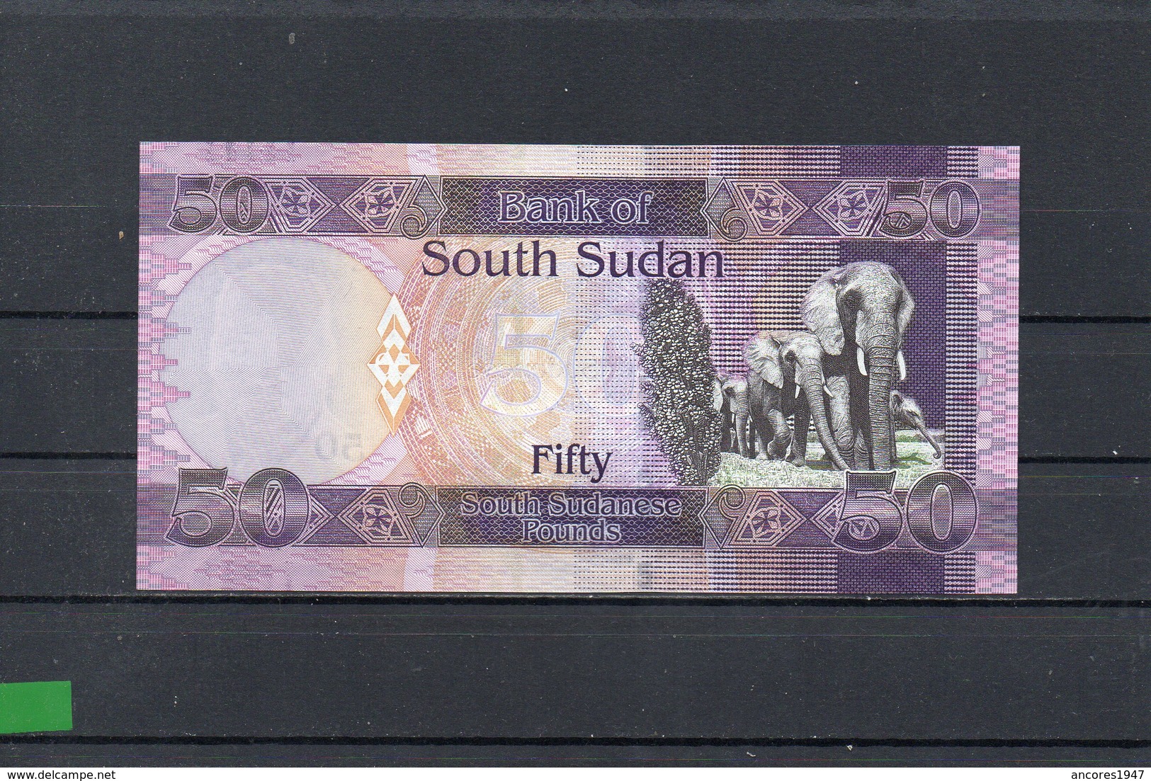 SUDAN DEL SUR 2011, 50 POUNDS, P-9a, SC-UNC, 2 ESCANER - Sudán Del Sur