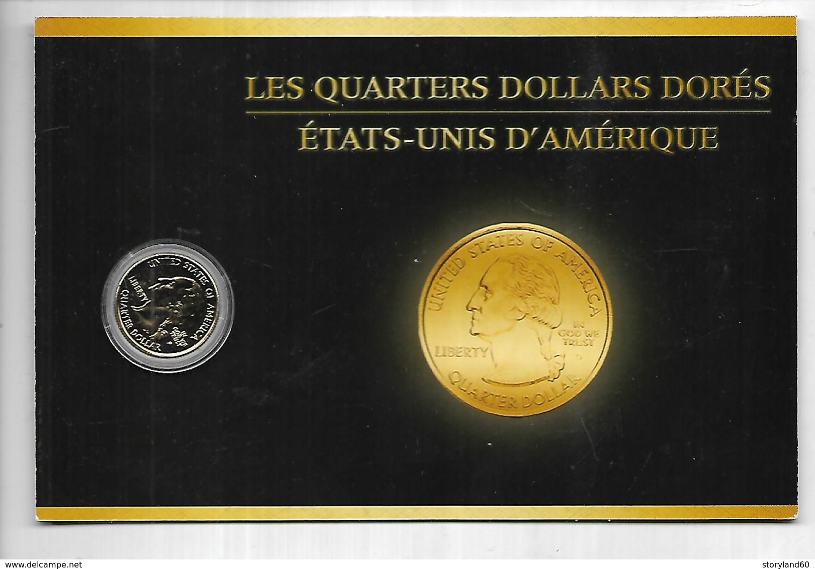 Les Quarters Dollars Dorés états-unis D'amérique 2008 Alaska - Collezioni