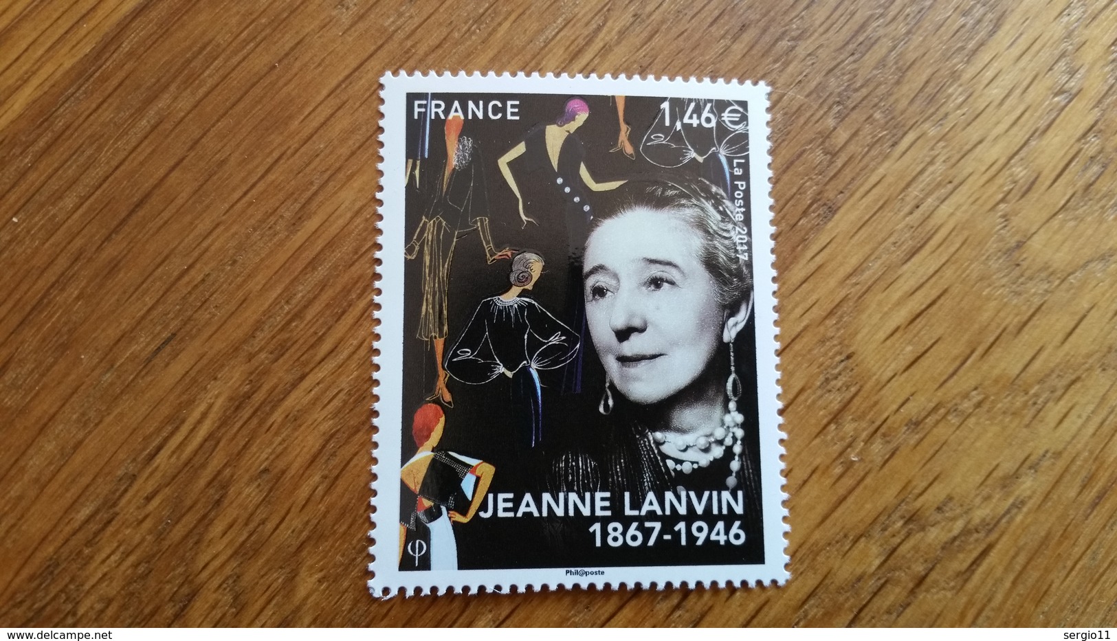 France Timbre NEUF  N° 5170 - Année 2017 -  Jeanne Lanvin - Usati