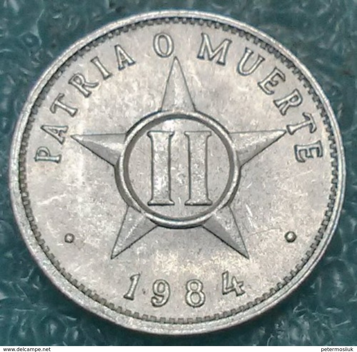 Cuba 2 Centavos, 1984 -4442 - Cuba