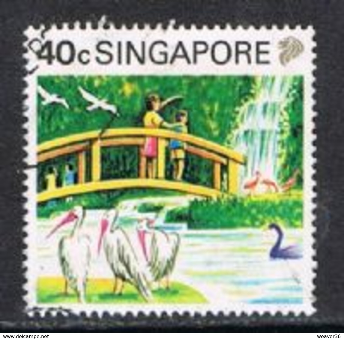 Singapore SG630 1990 Tourism 40c Good/fine Used [15/14383/2D] - Singapore (1959-...)